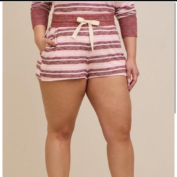 Torrid Light Weight Hacci Lounge Short - Picture 2 of 3